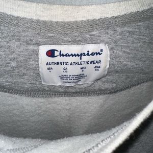 Champion Long Sleeve Crew Neck